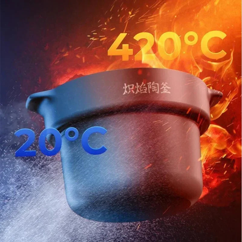 220V Joyoung 5L Ceramic Electric Stewing Soup Pot with Multiple Functions for Convenient Home Cooking