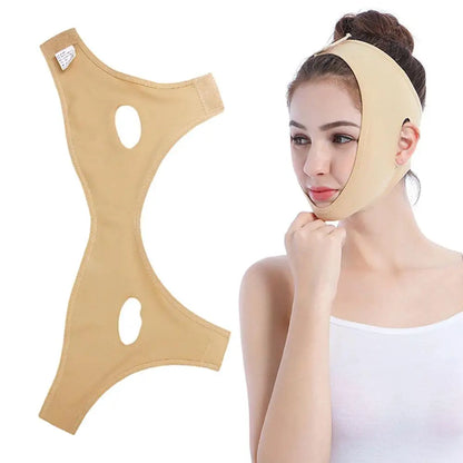 Reusable Face Slimming Bandage V Line Face Shaper Women Care Facial Skin Strap Lift Beauty Tools Up Massage Belt Cheek Face M6B5