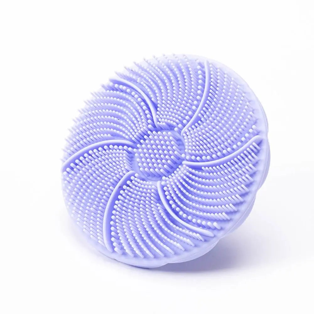 Soft Silicone Face Cleansing Brush Women Men Deep Manual Massage Brush Mini Skin Care Exfoliating Multifunctional Cleanser Tool