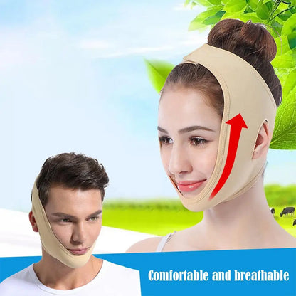 Reusable Face Slimming Bandage V Line Face Shaper Women Care Facial Skin Strap Lift Beauty Tools Up Massage Belt Cheek Face M6B5