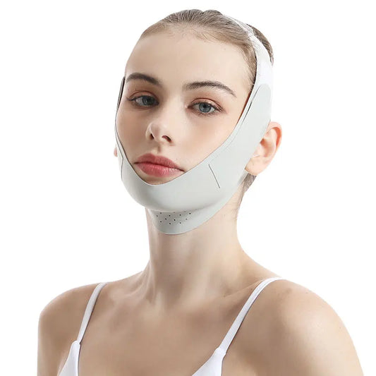 Reusable Face Slimming Bandage V Line Face Shaper Women Chin Cheek Lift Up Belt Facial Massage Strap Face Skin Care Beauty Tools