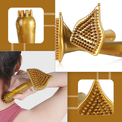 Triangular Massage Brush Comb Women Back PVC Tool Woman Portable Premium Scrubber Roller