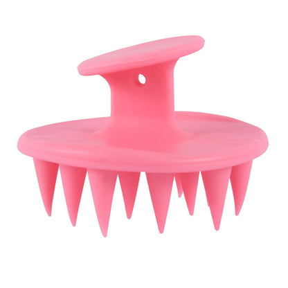 Silicone Scalp Massage Brush Soft Shampoo Massage Comb Bath Shower Wet&Dry Scalp Messager Hair Brush Use Women Care Hair Tool