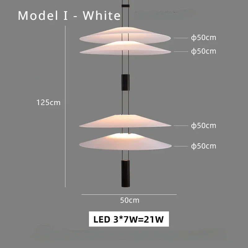 SANDYHA Nordic Chandeliers Living Room Creative Designer Led Lamp Coffee Kitchen Dining Table Pendant Lights Bedroom Home Decor