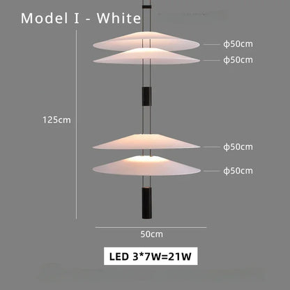 SANDYHA Nordic Chandeliers Living Room Creative Designer Led Lamp Coffee Kitchen Dining Table Pendant Lights Bedroom Home Decor