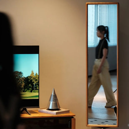 White Cabinet Armoire Travel Mirror Led Light Hanging Jewelry Organizer Livingroom Bedroom Cabinets Storage Full Body Wall Wood