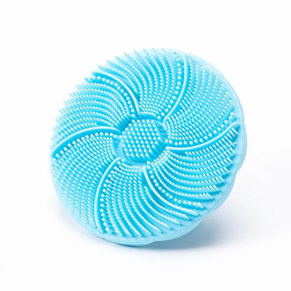 Soft Silicone Face Cleansing Brush Women Men Deep Manual Massage Brush Mini Skin Care Exfoliating Multifunctional Cleanser Tool
