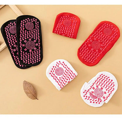 1 Pair Self Heating Socks Tourmaline Magnetic Socks Health Care Therapy Socks Men Women Foot Massager Winter Warm Socks