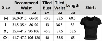Men Mesh Body Shaper Shirt Weight Loss Shapewear Tank Top Abdomen Slimming Belly Compression Shirts Workout Waist Trainer
