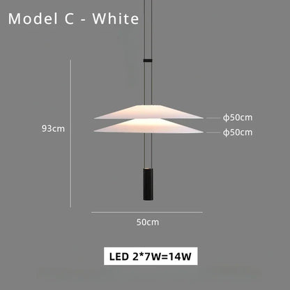 SANDYHA Nordic Chandeliers Living Room Creative Designer Led Lamp Coffee Kitchen Dining Table Pendant Lights Bedroom Home Decor