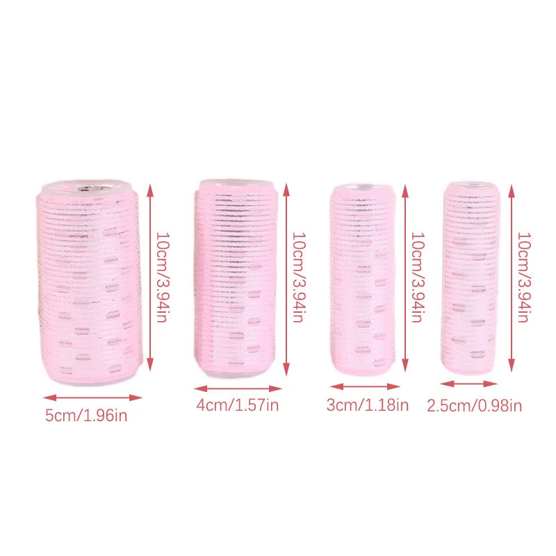Self Grip Hair Roller Plastic Magic Curler DIY Hair Curling Hairdressing Tool Girl And Woman Beauty Styling Tool