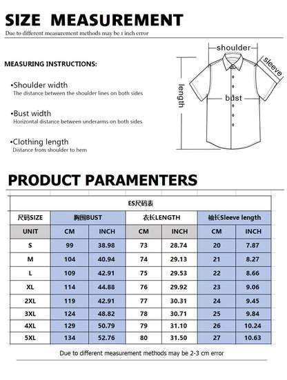 Men's Hawaiian Shirts 3D Print Basic Style Fashion Button Colorful Shirt Lapel Streetwear Hawaiian Blouse shirts for men Summer