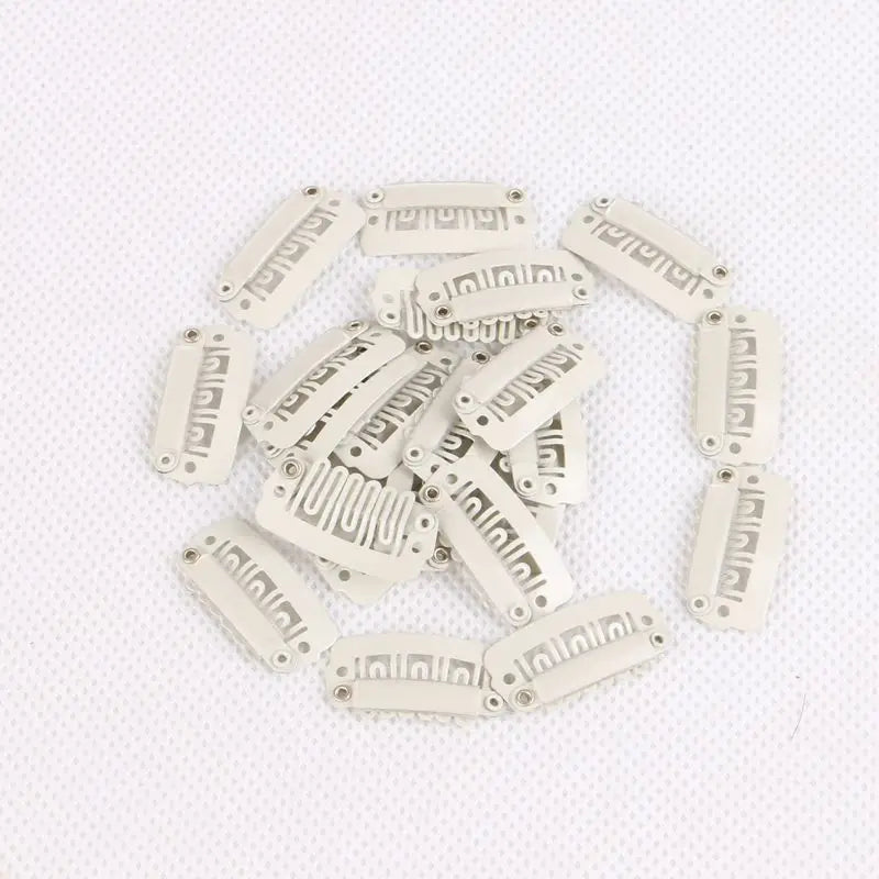 100 Mini U Shape Snap Metal Pin Clips Iron Hairpins Hair Extensions Tool Women Practical Hair Styling Salon Beauty Accessories