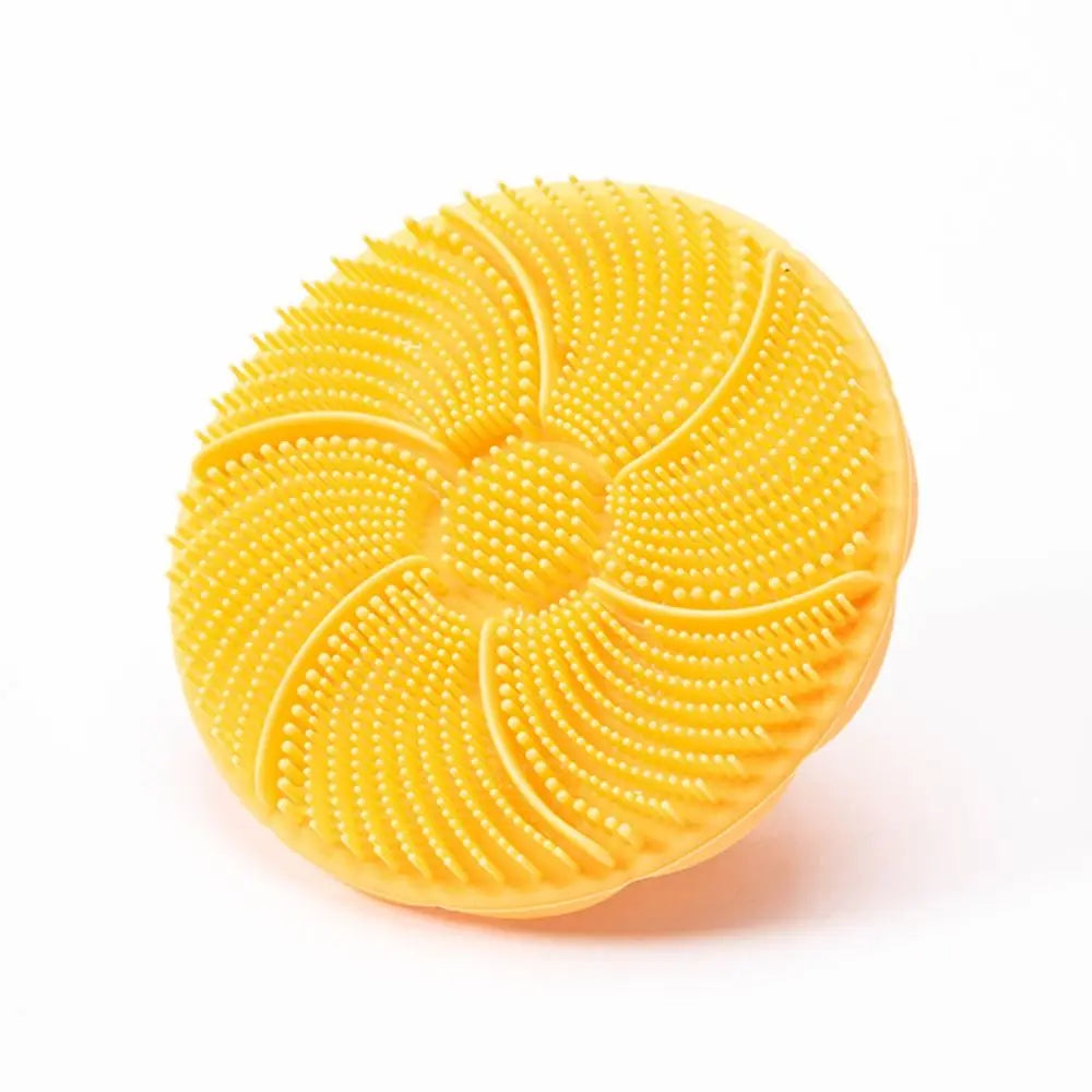 Soft Silicone Face Cleansing Brush Women Men Deep Manual Massage Brush Mini Skin Care Exfoliating Multifunctional Cleanser Tool