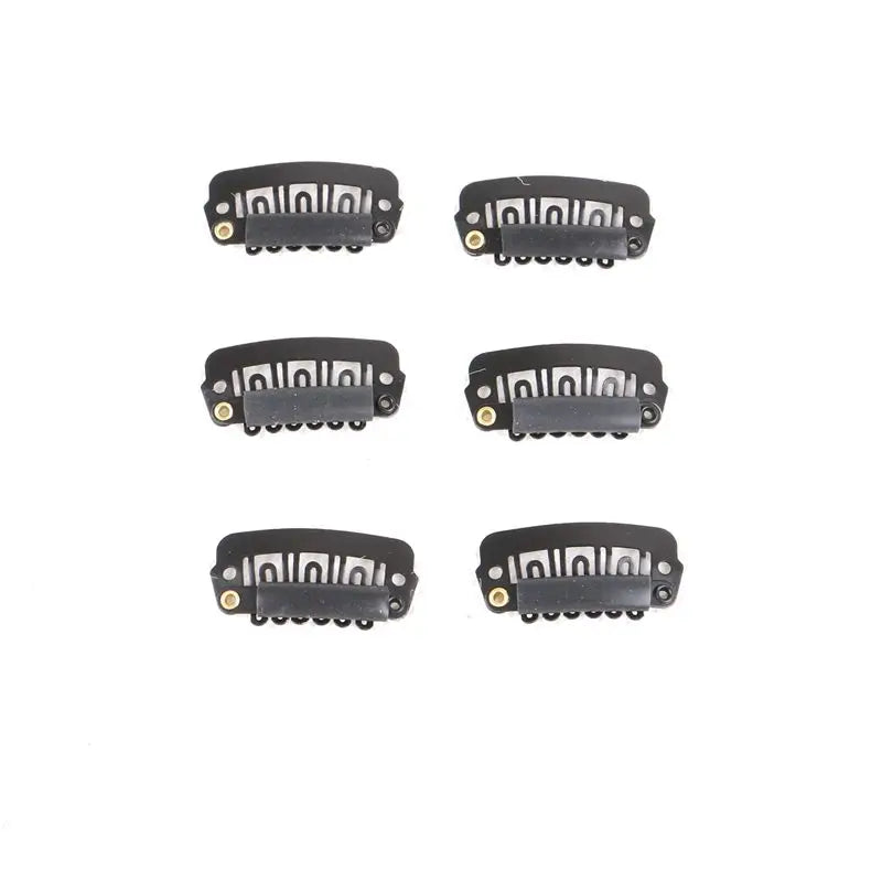 100 Mini U Shape Snap Metal Pin Clips Iron Hairpins Hair Extensions Tool Women Practical Hair Styling Salon Beauty Accessories