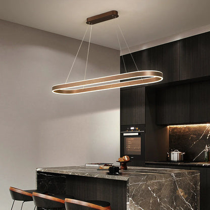 Simple LED Restaurant Pendant Lights Nordic Modern Hotel Kitchen Restaurant Hanging Chandeliers Home Indoor Decor Lighting Lamps