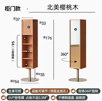 White Cabinet Armoire Travel Mirror Led Light Hanging Jewelry Organizer Livingroom Bedroom Cabinets Storage Full Body Wall Wood
