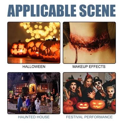 Fake Wound Scar Making Liquid Face Body Skin Simulation Professional Halloween Stage Special Latex Makeup Tool Water Cosmetics